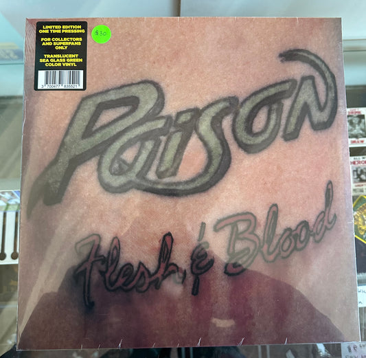 Poison - Flesh&Blood (Translucent Sea Glass Green Vinyl)