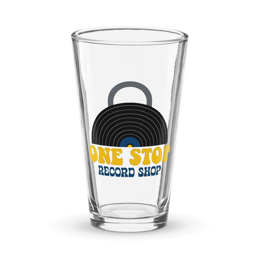 One Stop Pint Glass