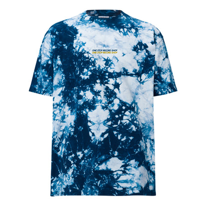 Oversized Tie-dye One Stop Record Shop Tee