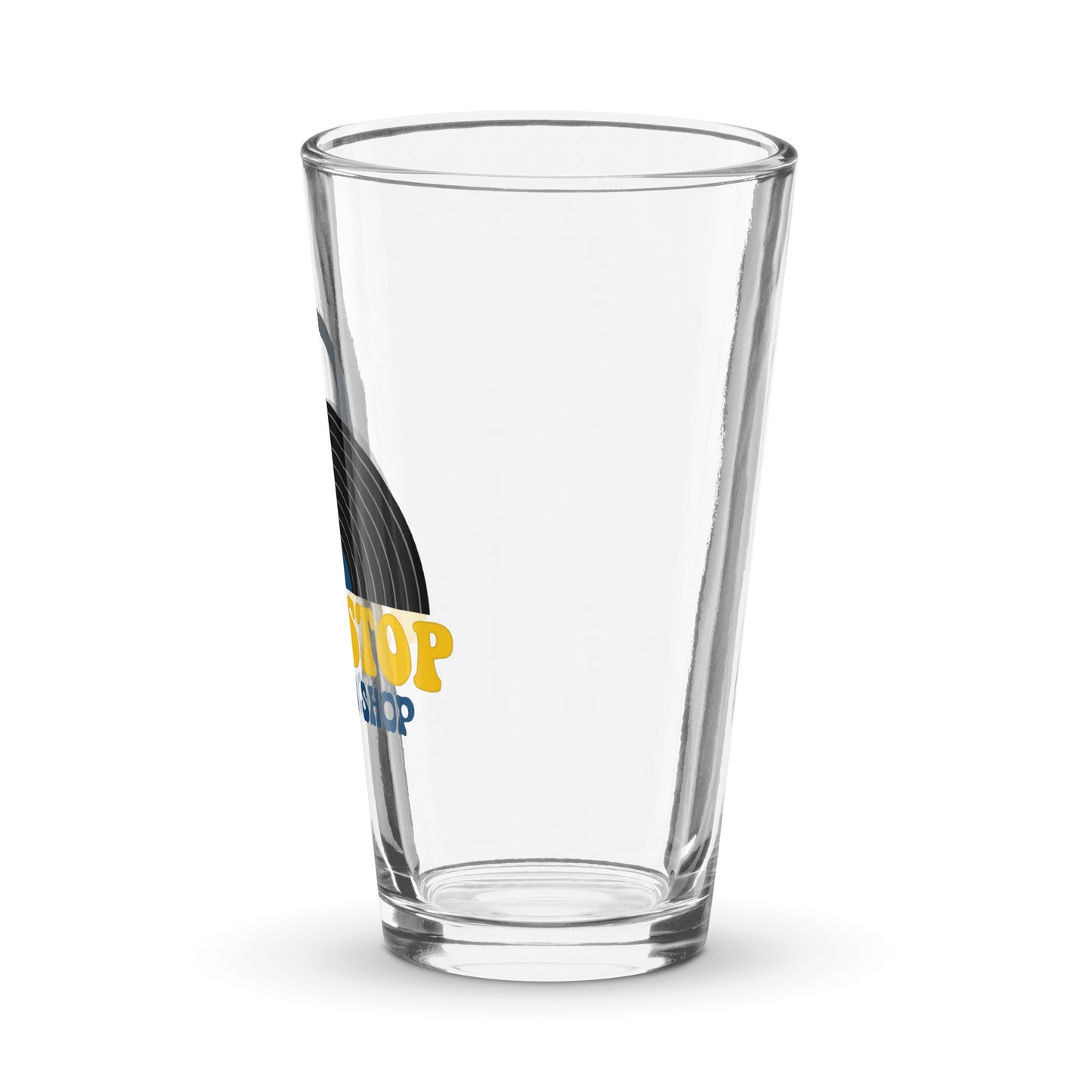 One Stop Pint Glass