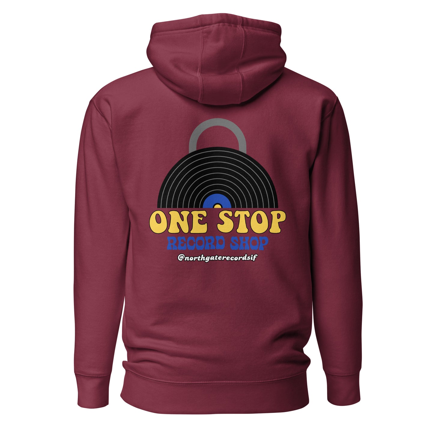 Unisex One Stop Record Shop Hoodie